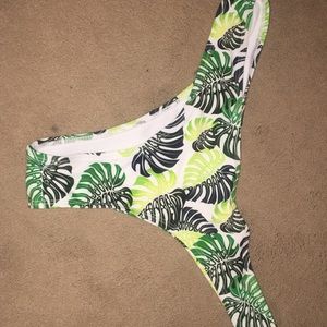 Tropical bikini bottoms NWT